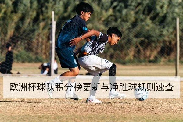 欧洲杯球队积分榜更新与净胜球规则速查